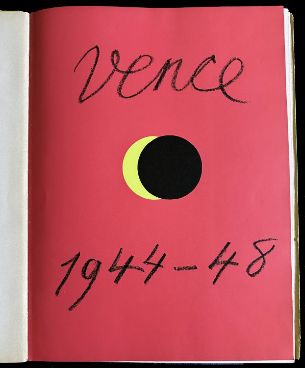 Verve 21-22. 1948. With a lithograph by Matisse